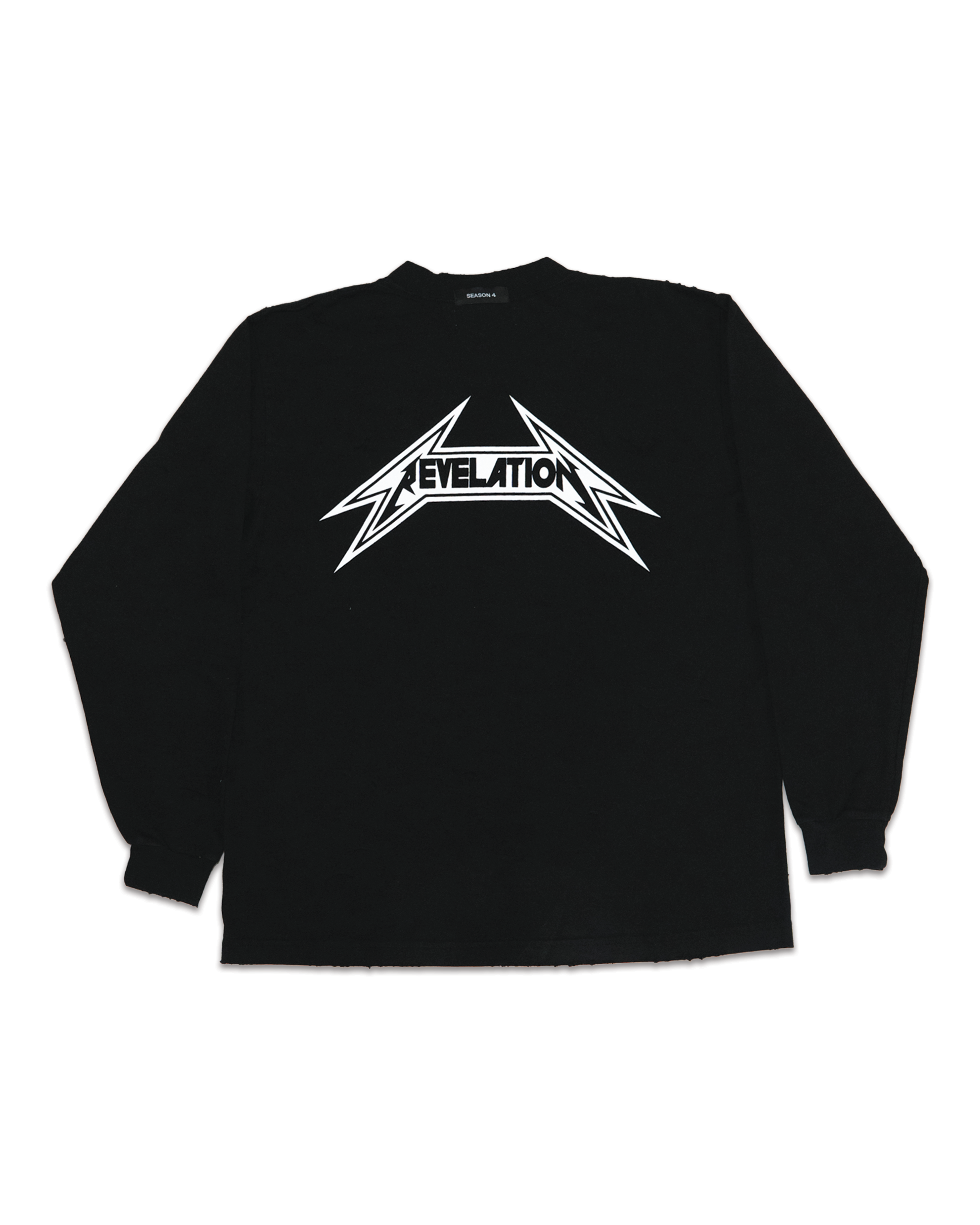 SEASON 4 2ND DELIVERY METAL LONG SLEEVE SHIRT (WHITE)