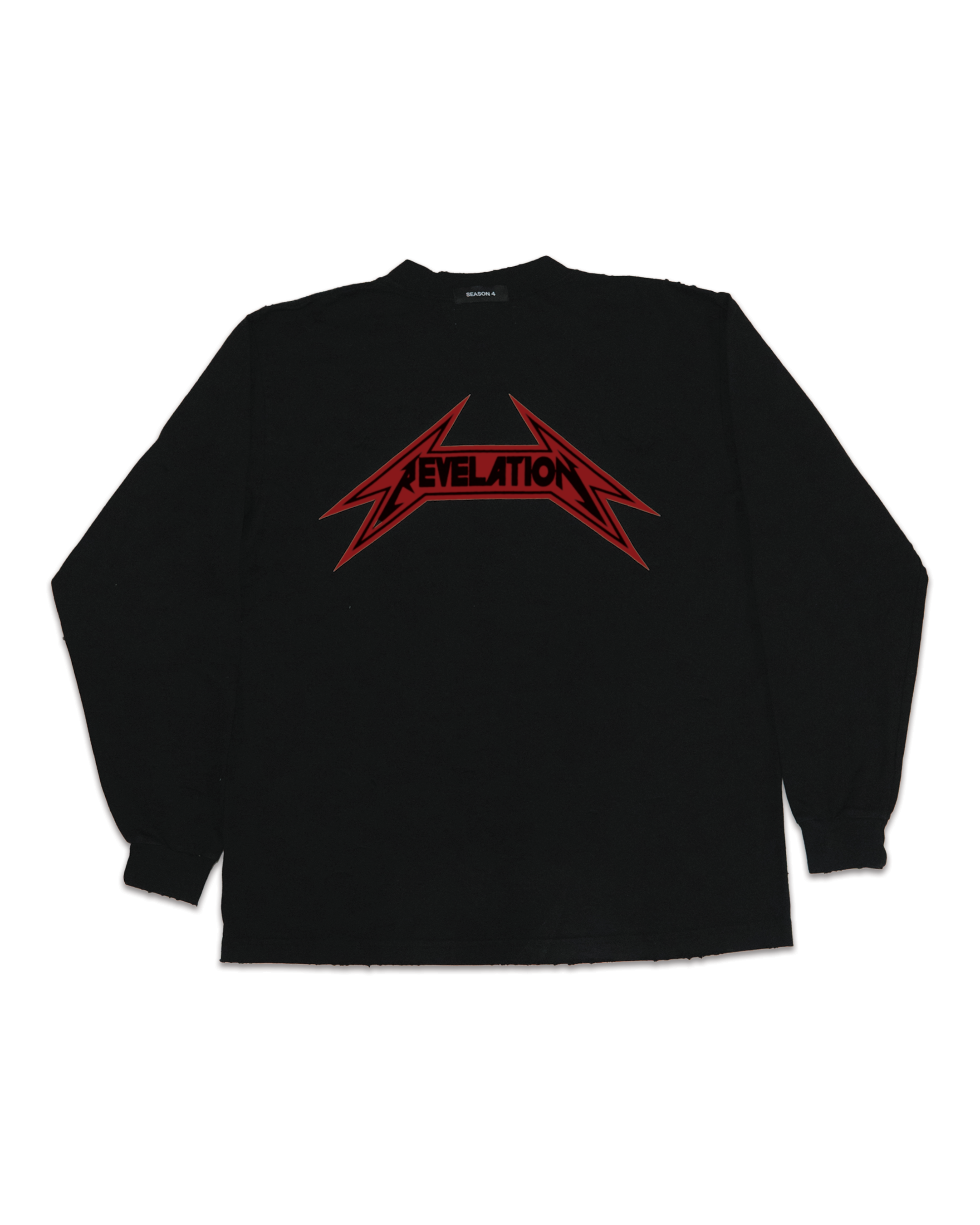 SEASON 4 2ND DELIVERY METAL LONG SLEEVE SHIRT (RED)