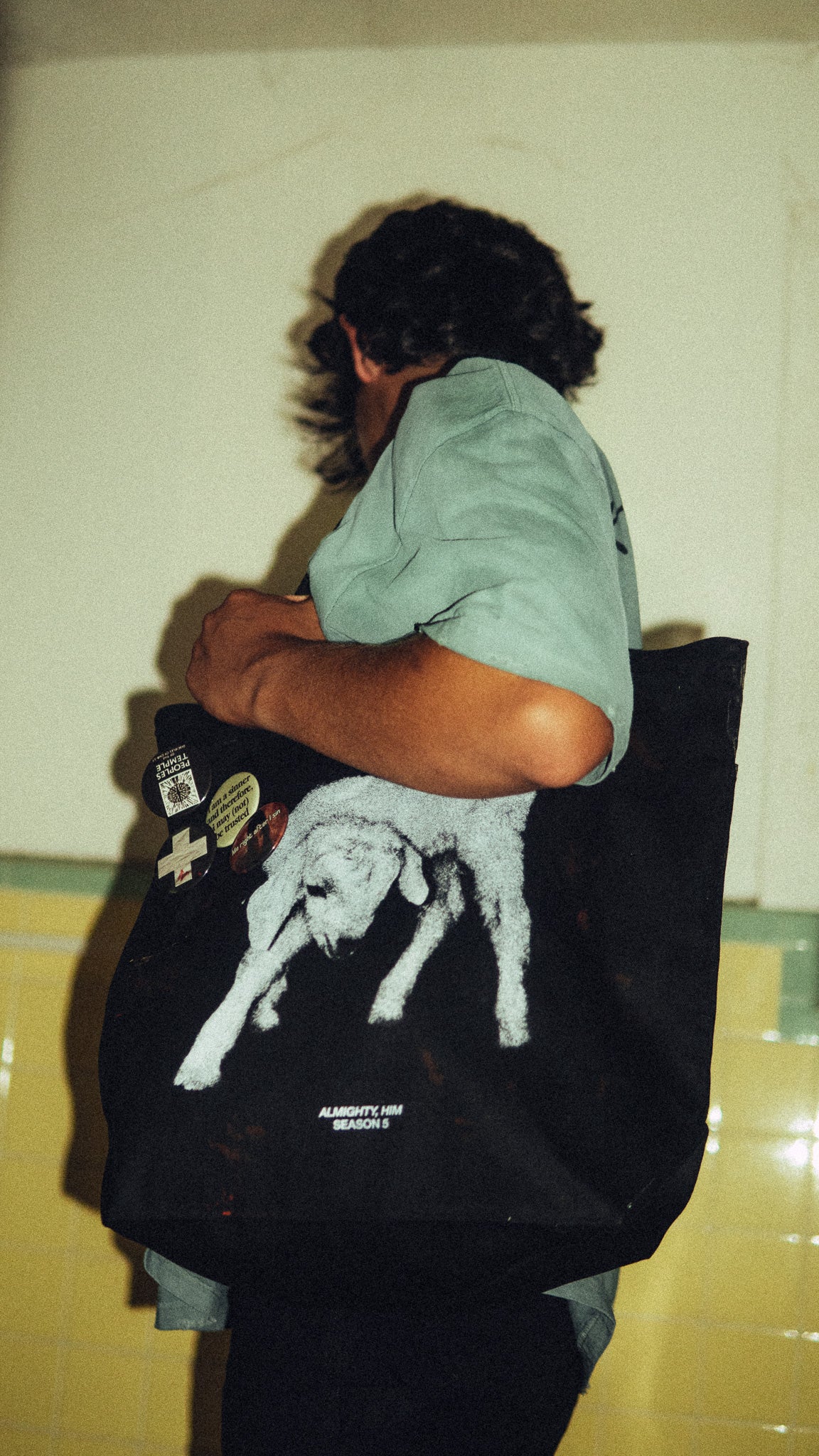 SEASON 5 BLACK TOTE BAG