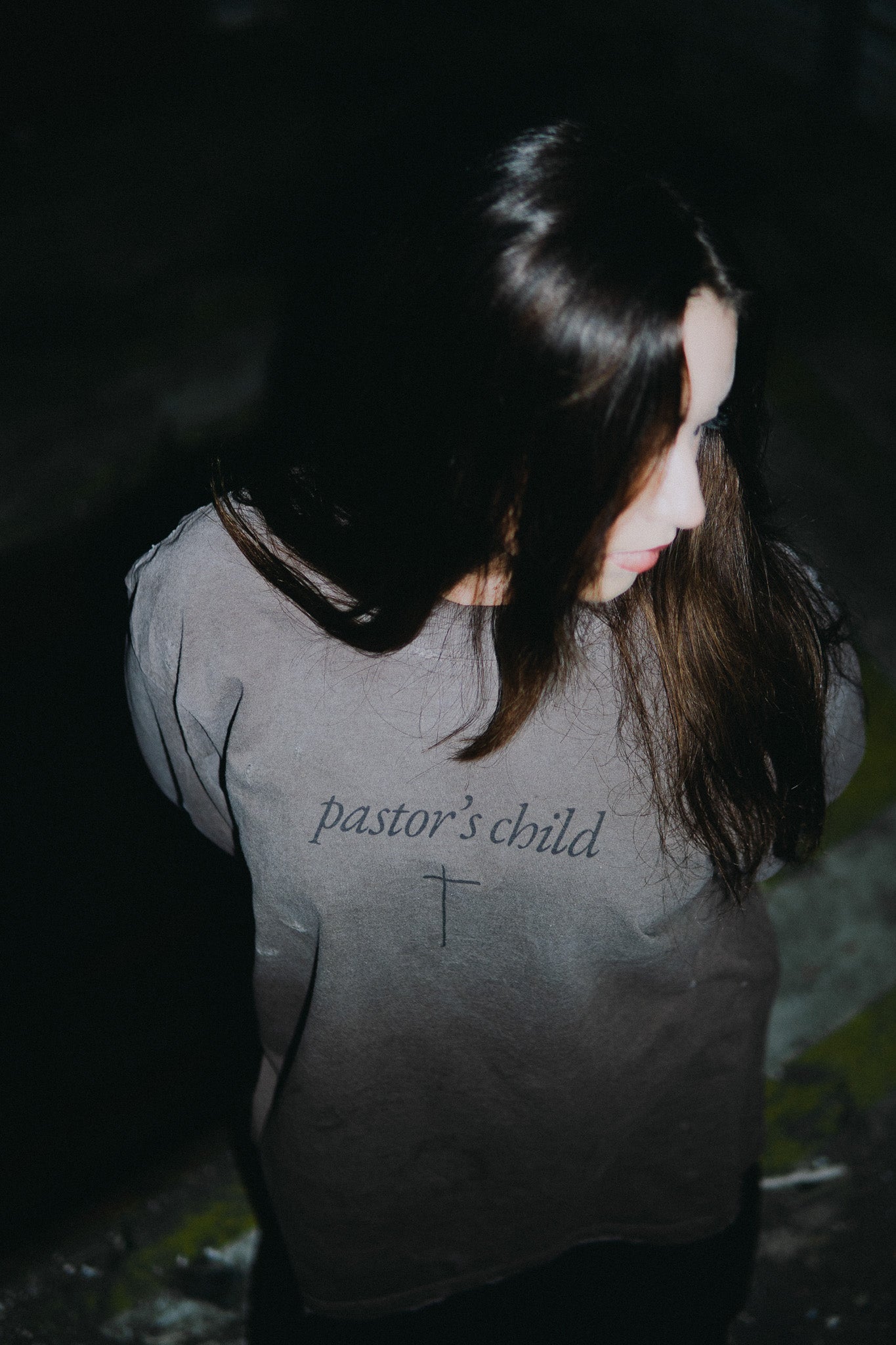 SEASON 5 SECOND DELIVERY "PASTOR'S CHILD" LONG SLEEVE SHIRT (BROWN)