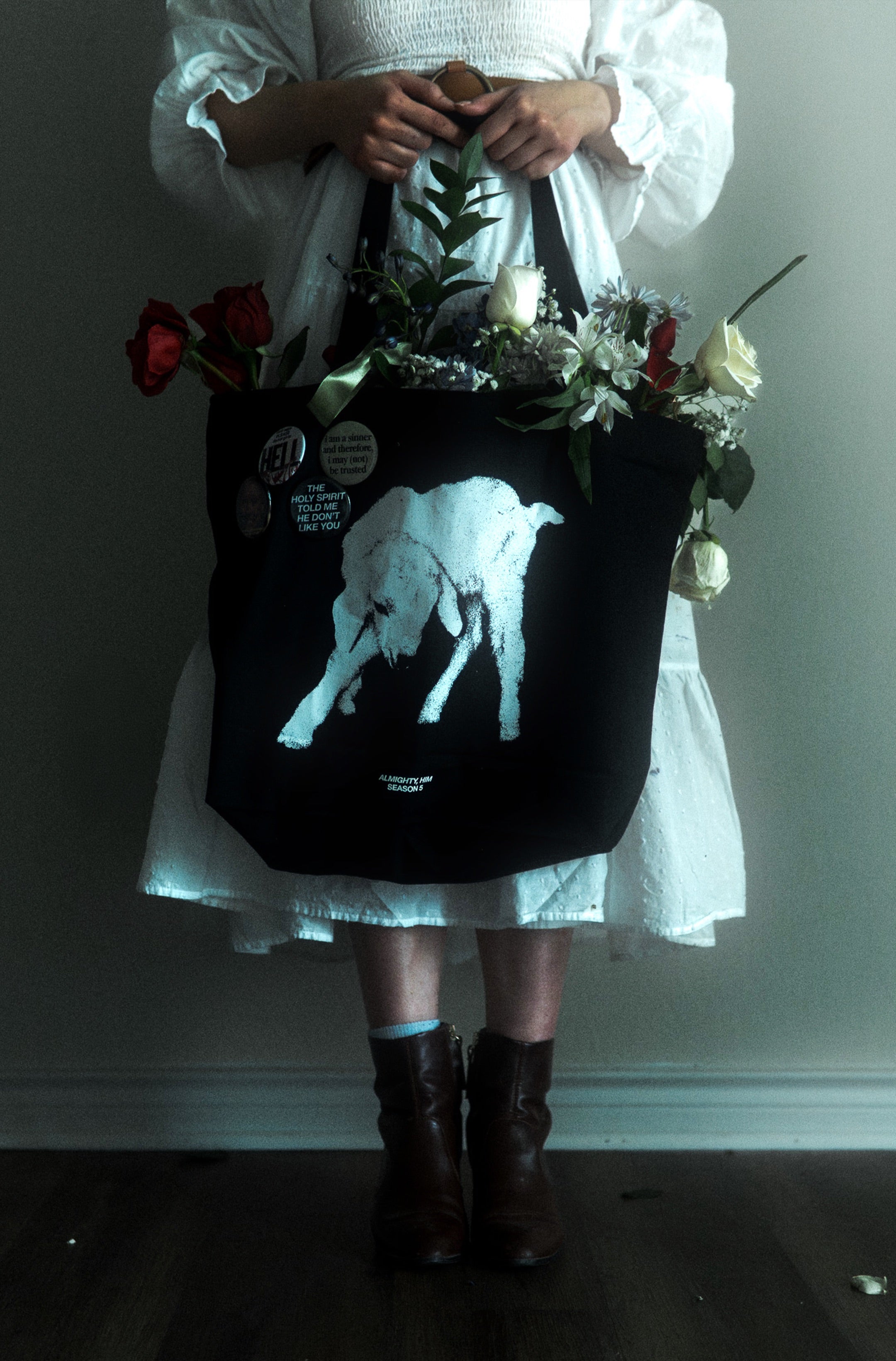 SEASON 5 SECOND DELIVERY BLACK TOTE BAG