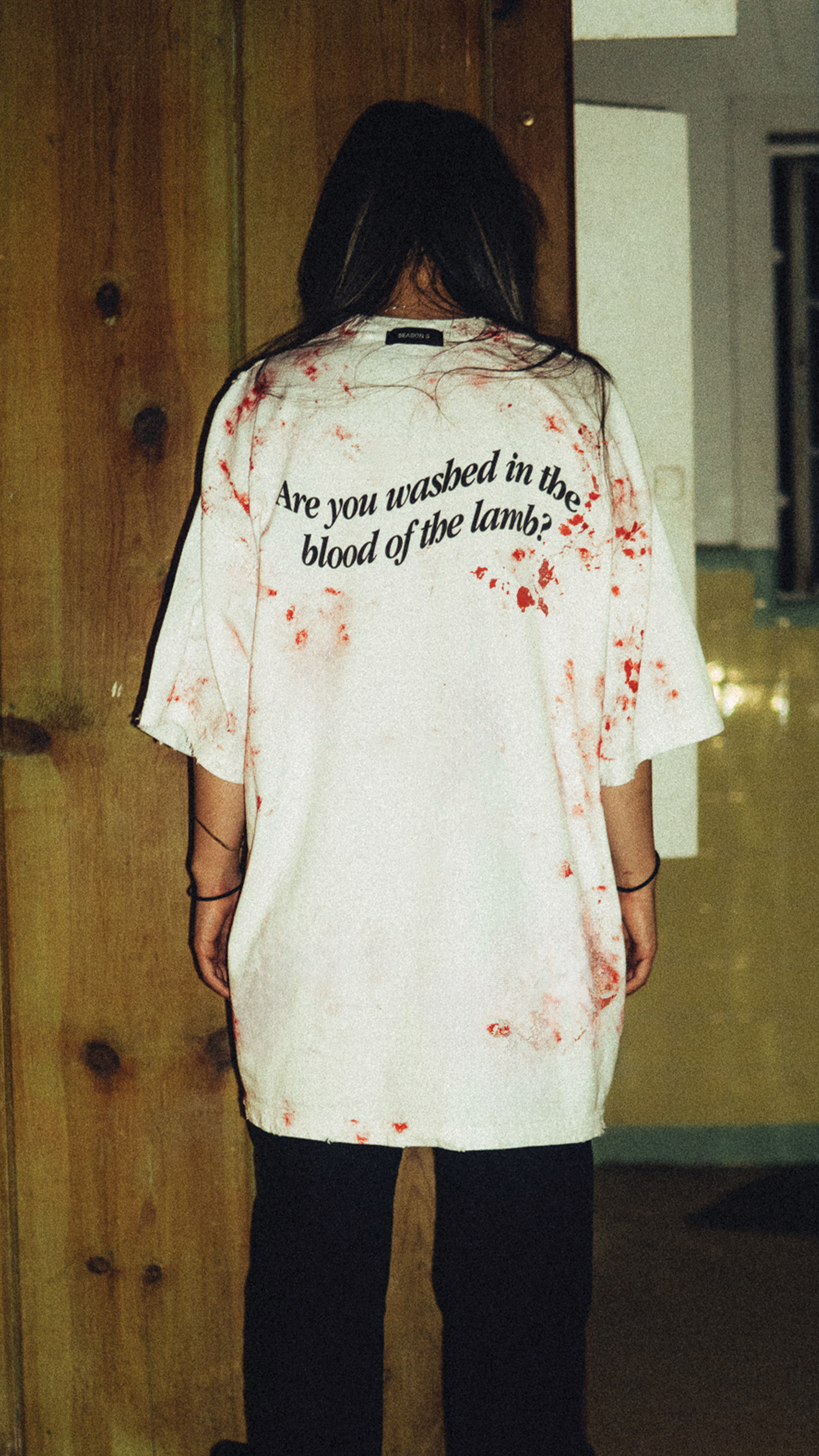 SEASON 5 BLOODY LAMB SHIRT