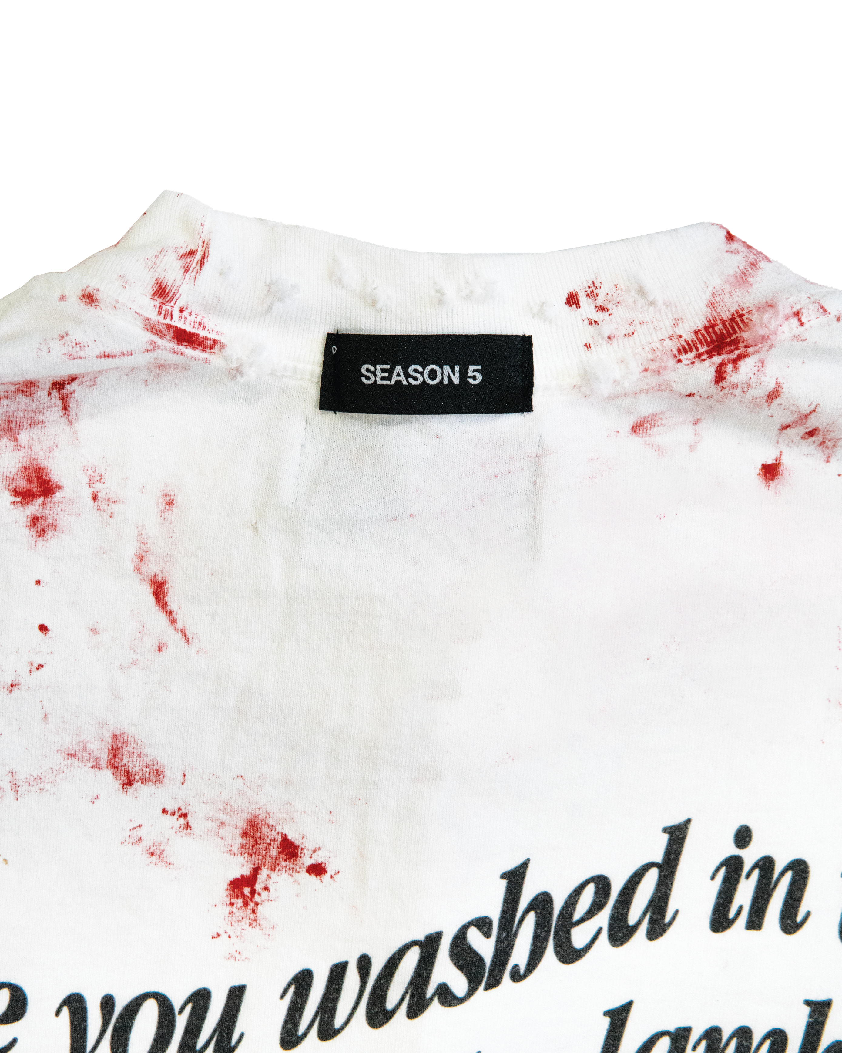 SEASON 5 BLOODY LAMB SHIRT